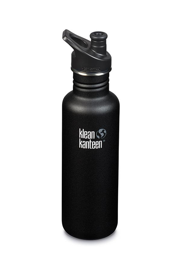 Klean Kanteen Classic w/ Sports Cap Water Bottle - 18oz/27oz