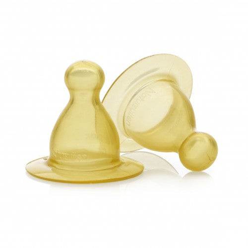 Natural Rubber Nipples (2-Pack)