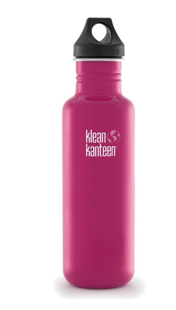 Klean Kanteen Classic w/ Loop Cap Water Bottle- 18oz/27oz/40oz/64oz