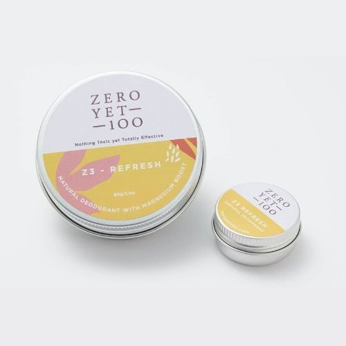 Zero Yet 100 Natural Deodorant Pot