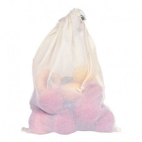 Gauze Produce Bag Natural Cotton (Medium/Large)