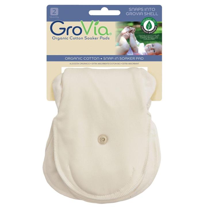 GroVia Organic Cotton Soaker Pad (2 pieces)