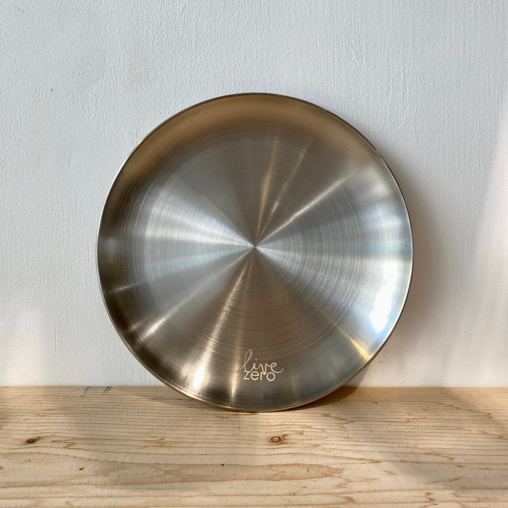 LZ Stainless Steel Party Plate 20cm