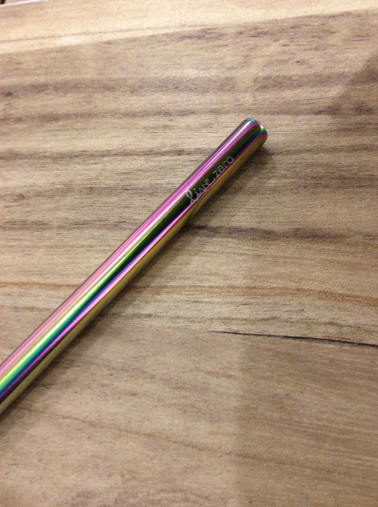 Rainbow Stainless Steel Drinking Straw