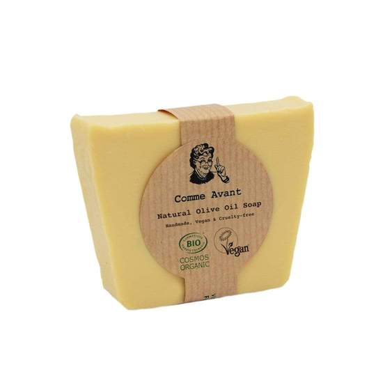 Organic Natural Olive Oil Soap Bar & Soap Flakes (Castile) - Comme Avant