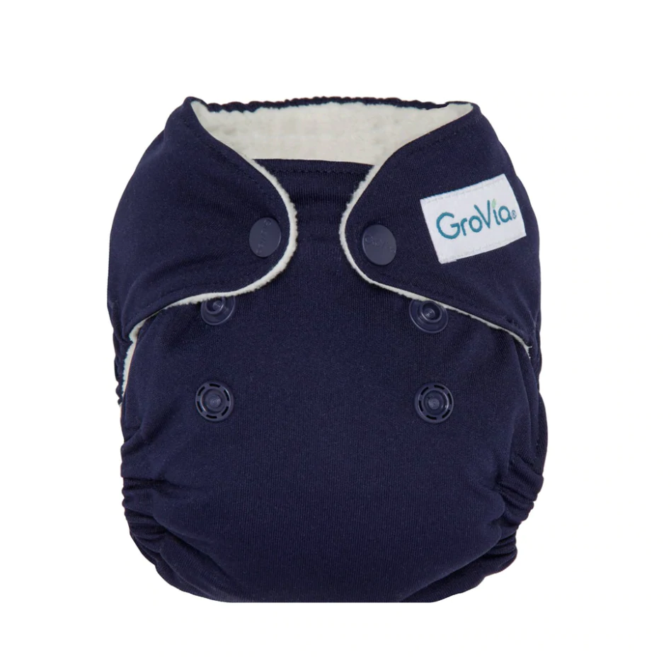 GroVia Newborn All-In-One Cloth Diaper (fits 5-12 lbs)