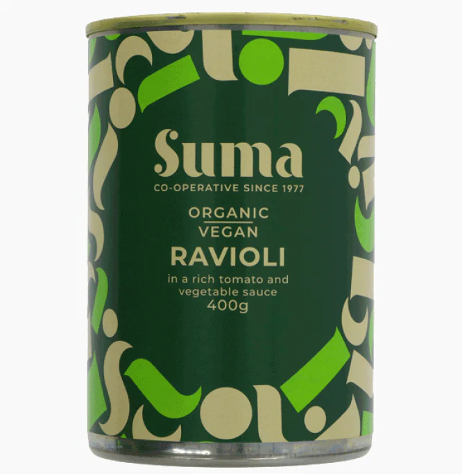 Suma Organic Ravioli with Vegetable Sauce - vegan