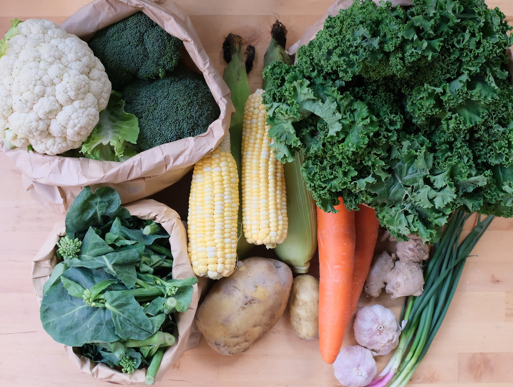 Pre-order Organic Fresh Vegetable Basket / 預訂本地有機蔬菜籃
